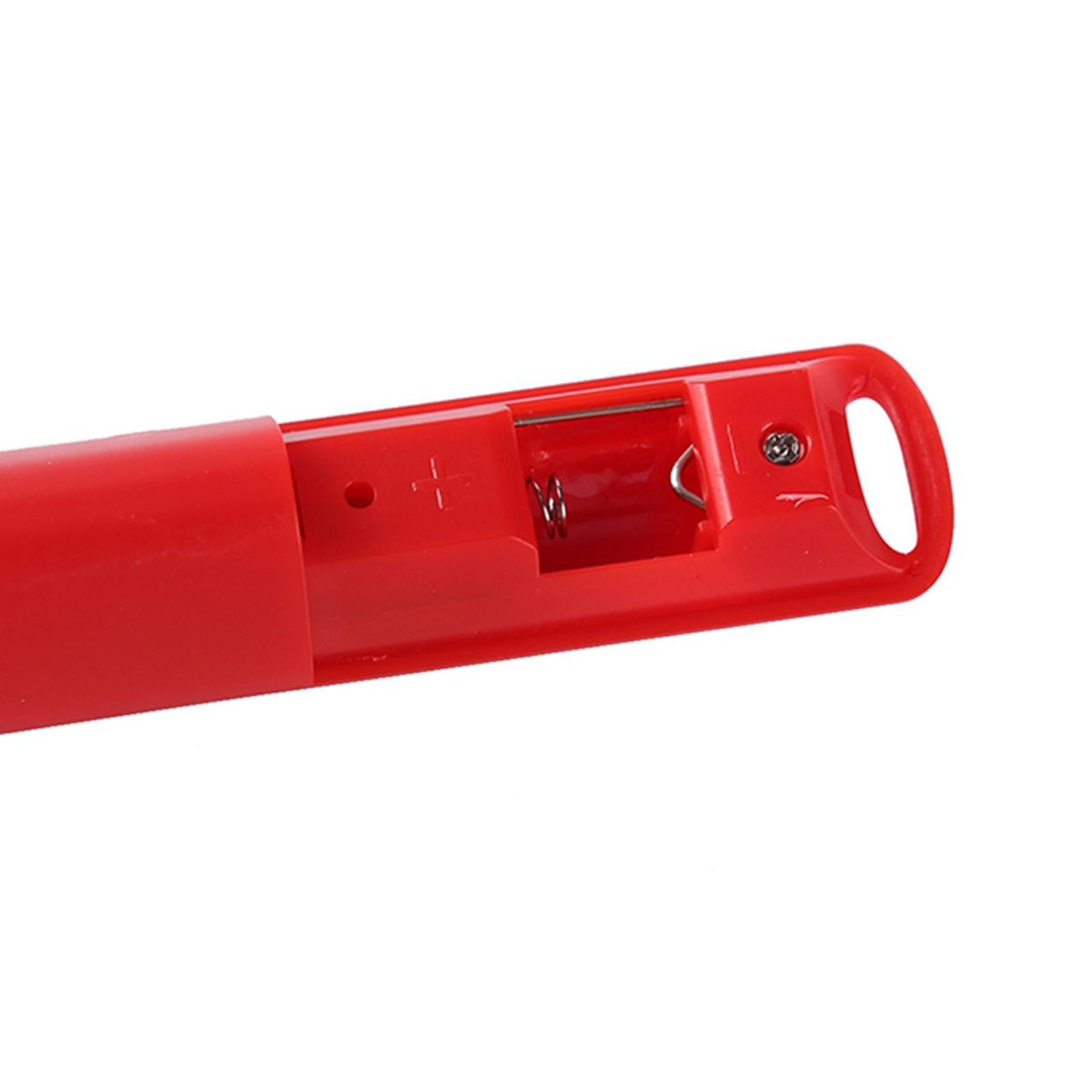Digital LCD Infrared Thermometer No Touch Temperature Sensor Pen Red