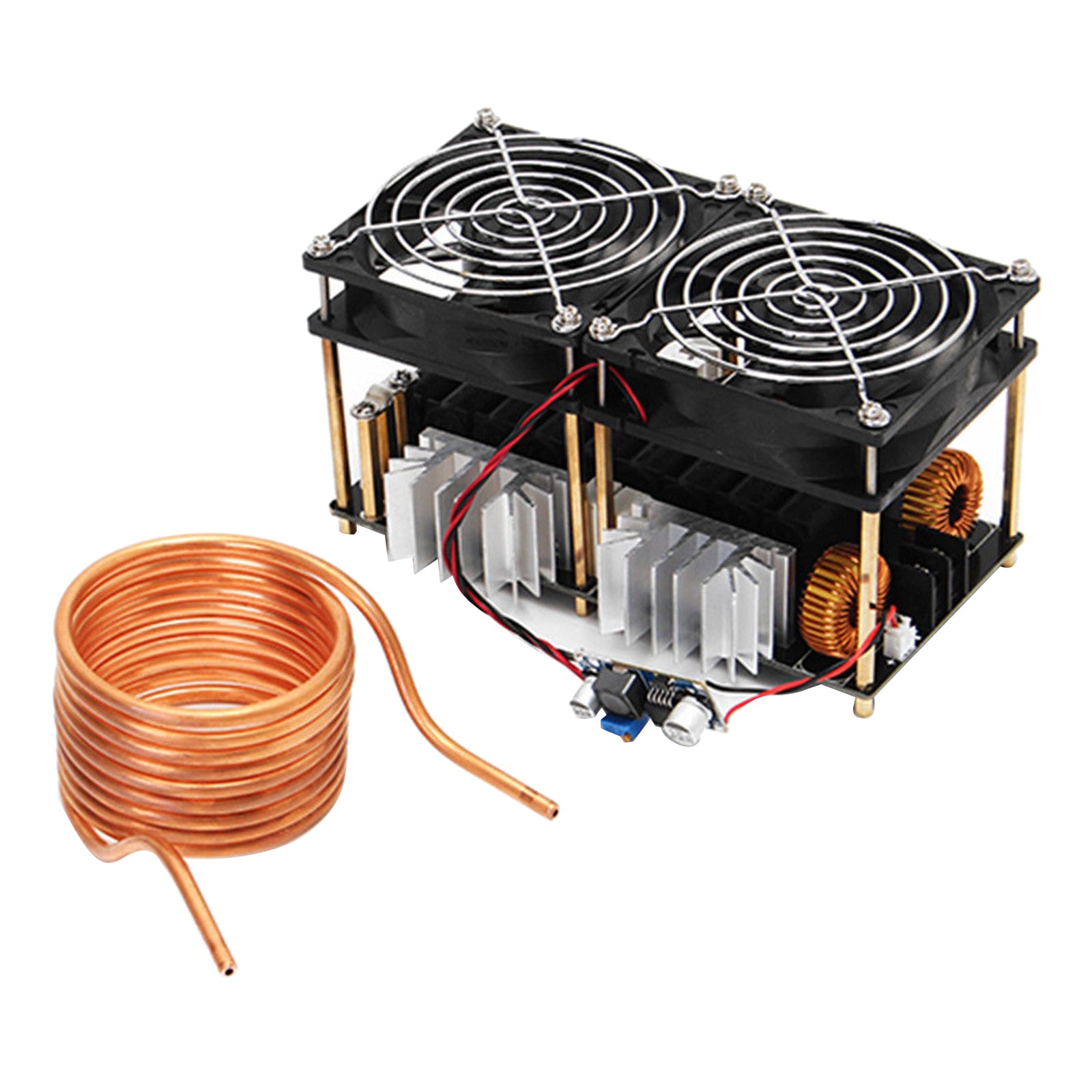 1800W ZVS Induction Heating Board Module Flyback Driver Heater with coil 50A