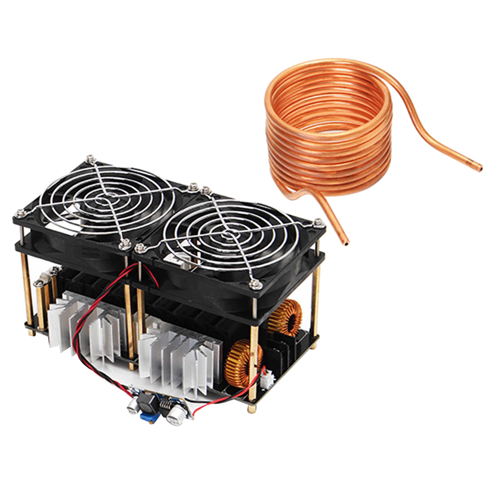 1800W ZVS Induction Heating Board Module Flyback Driver Heater with coil 50A