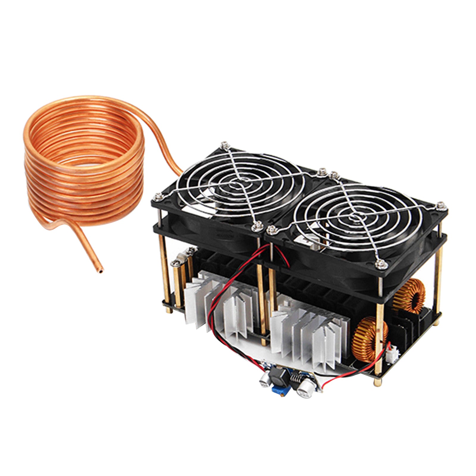 1800W ZVS Induction Heating Board Module Flyback Driver Heater with coil 50A