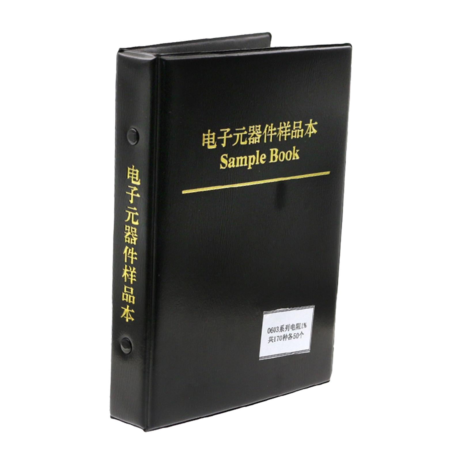 4250pcs SMD/SMT 1% Resistor Samples Book Assorted Kit 170 Values 0603