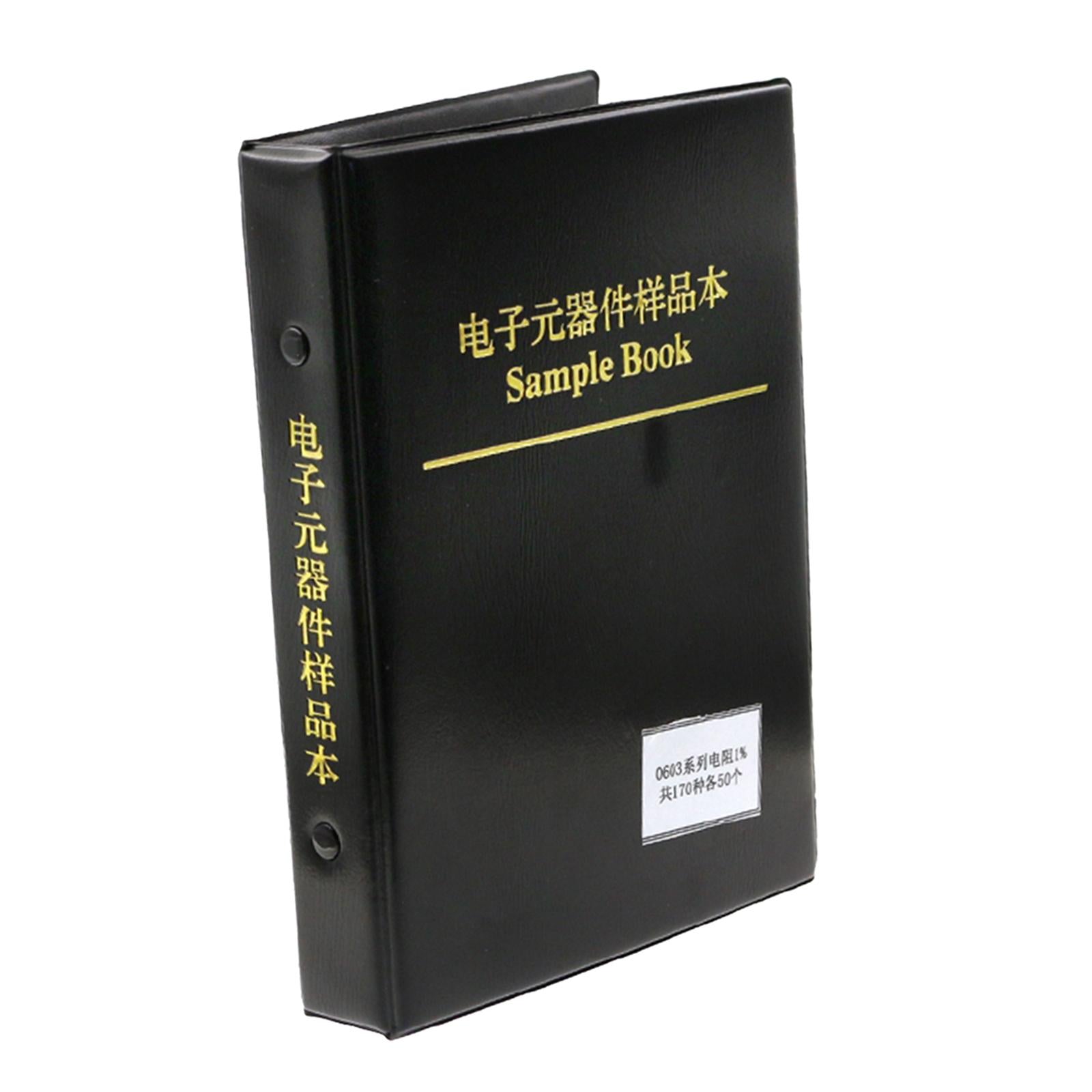 4250pcs SMD/SMT 1% Resistor Samples Book Assorted Kit 170 Values 0603