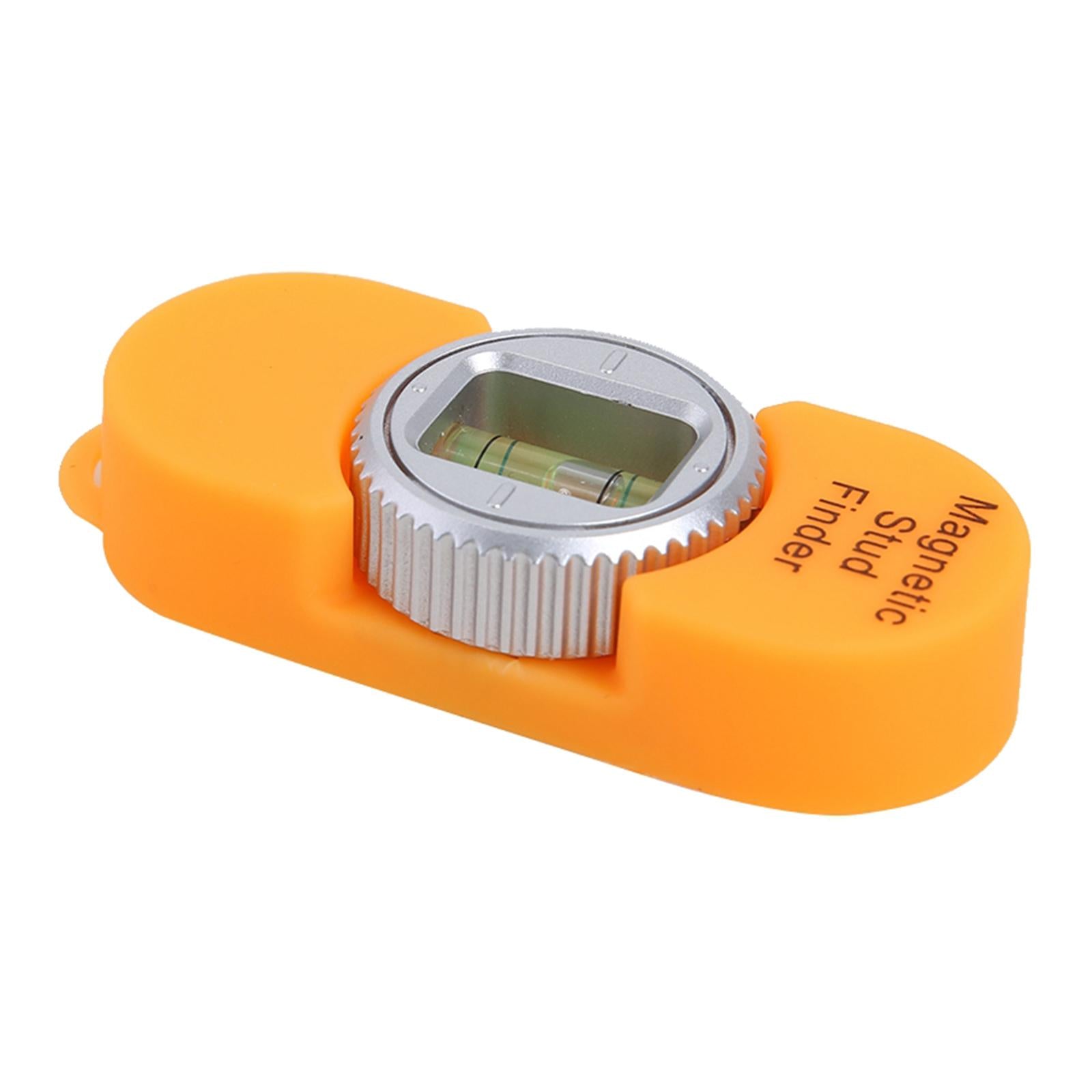 Magnetic Stud Finder Pocket Sized, Powerful Drywall Screw and Nail Locator Orange_A