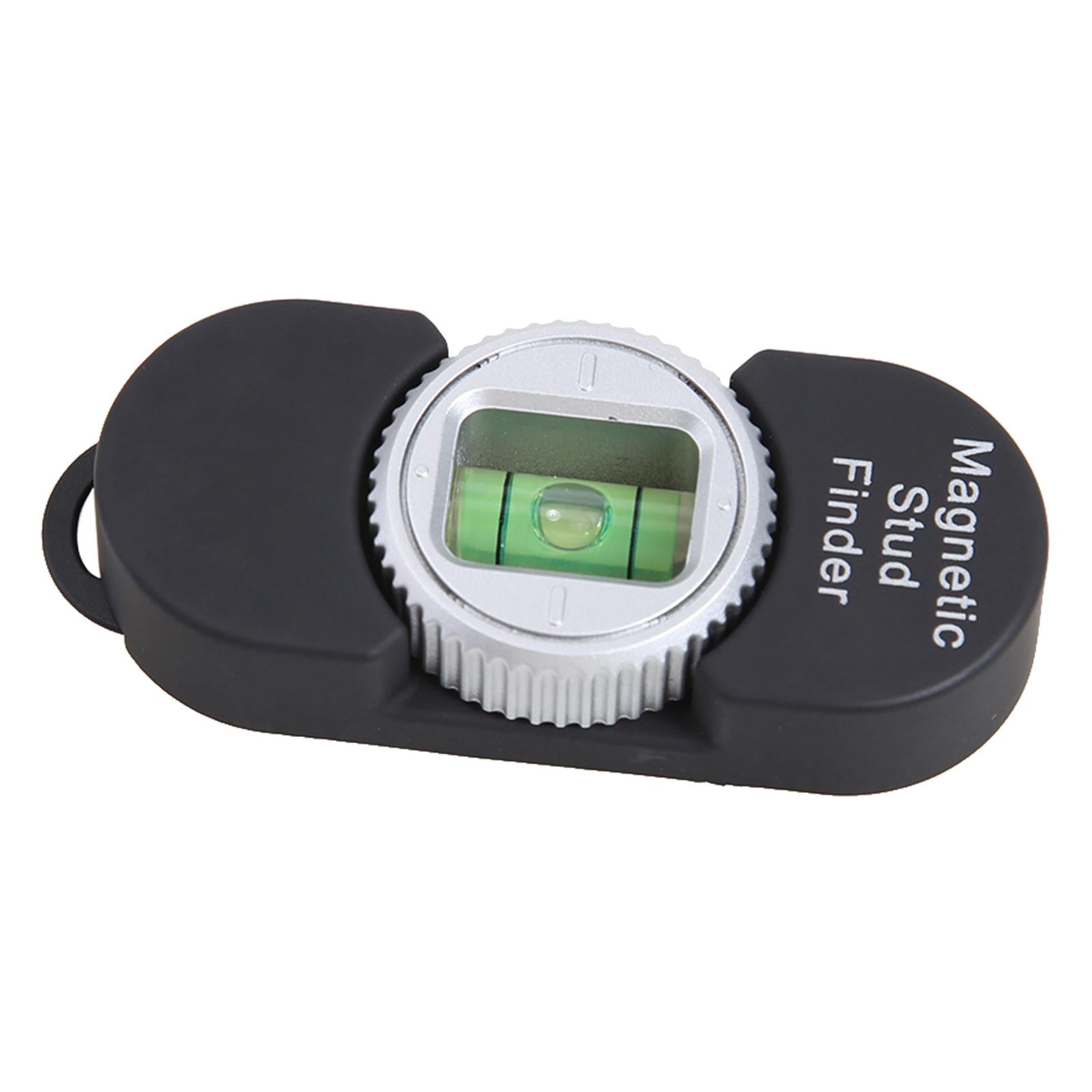 Magnetic Stud Finder Pocket Sized, Powerful Drywall Screw and Nail Locator Black_A