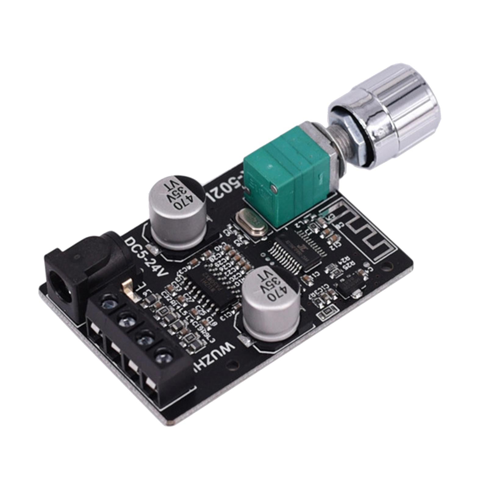 DC524V Bluetooth 5.0 Amplifier Board for DIY Store Theater Square Speakers with shell