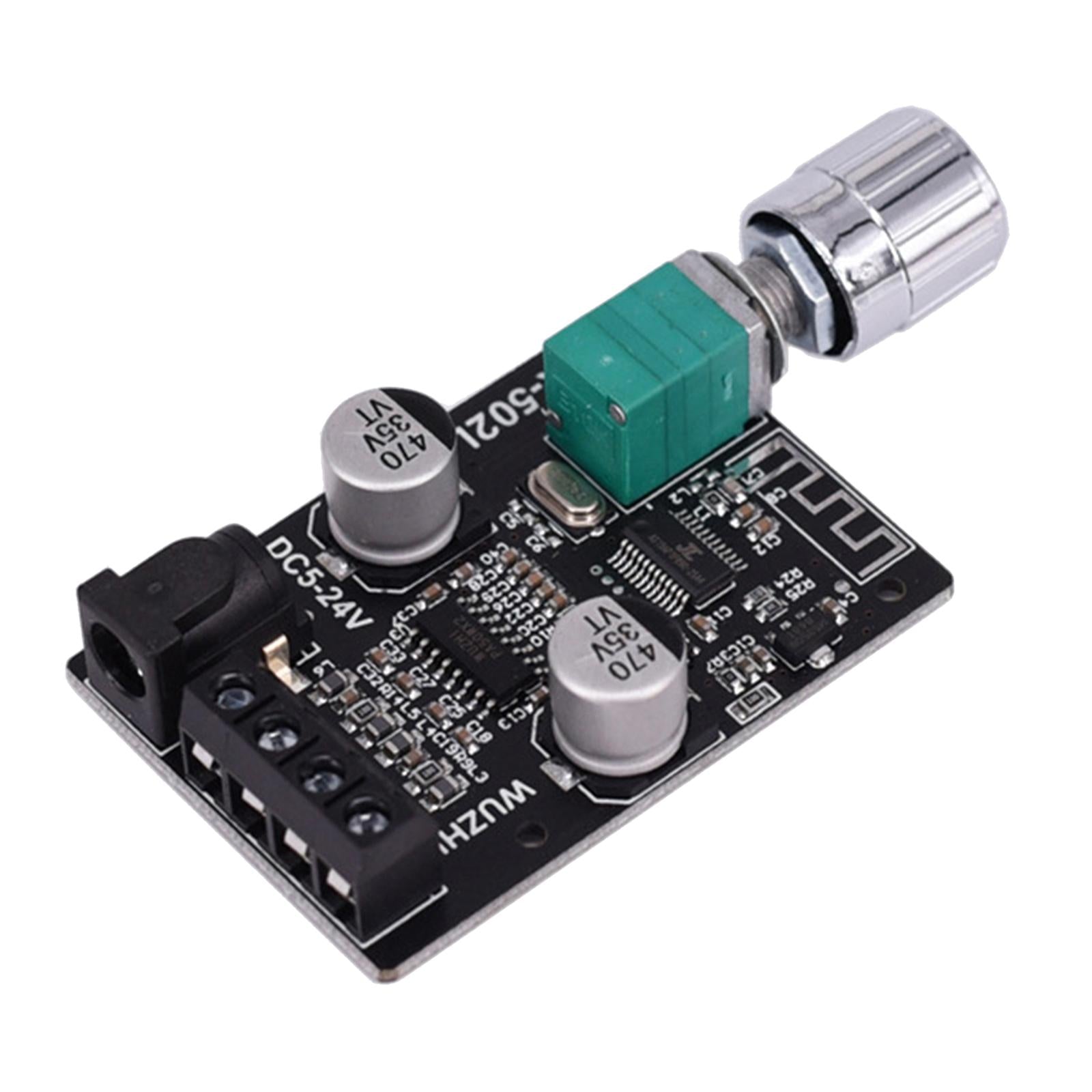 DC524V Bluetooth 5.0 Amplifier Board for DIY Store Theater Square Speakers with shell