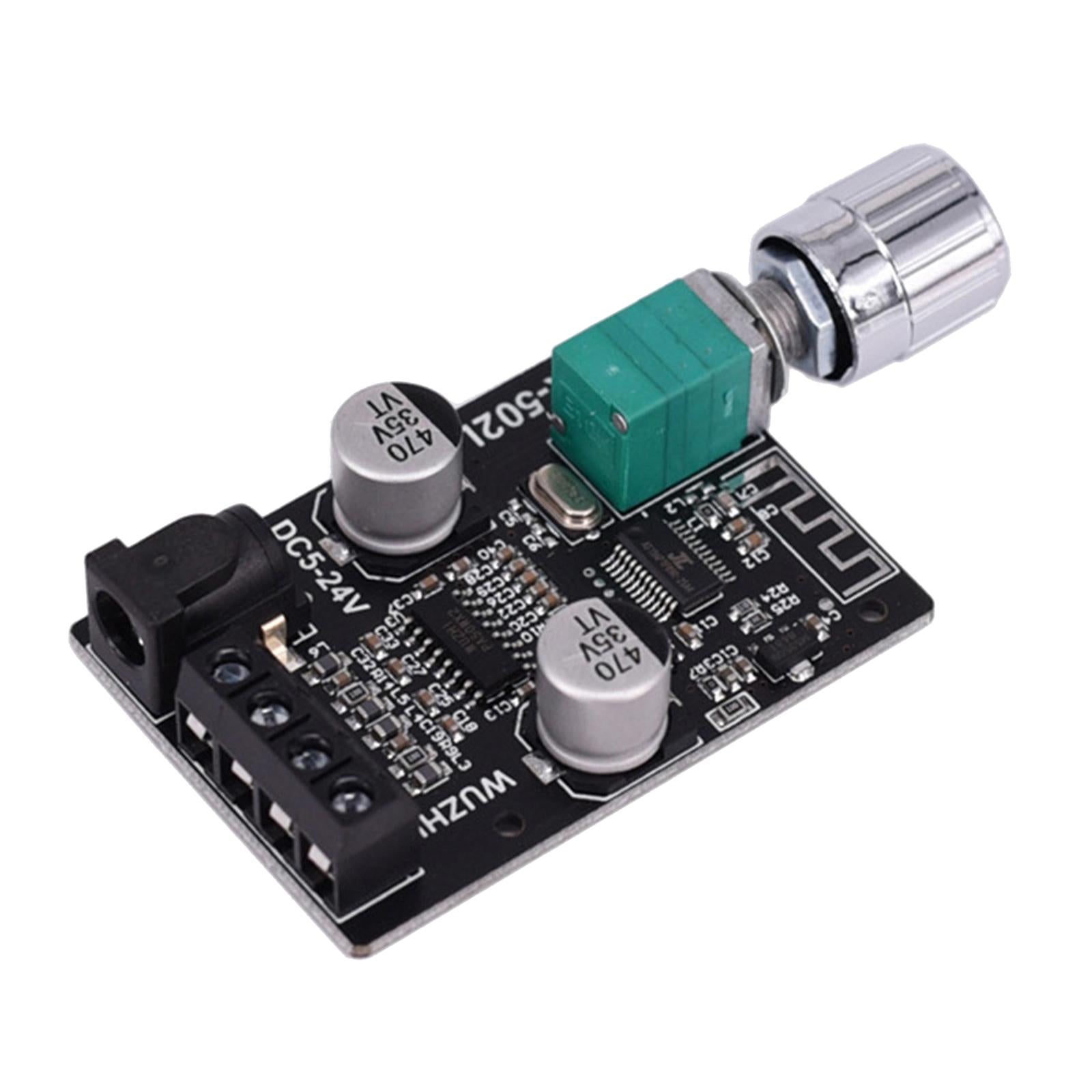 DC524V Bluetooth 5.0 Amplifier Board for DIY Store Theater Square Speakers without shell