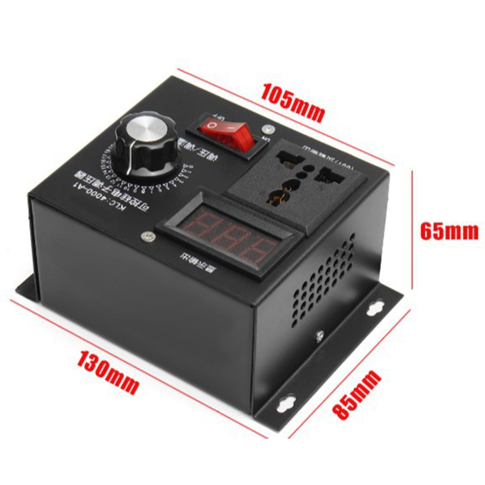 Fan Speed Controller AC220V 4000W Voltage Regulator Motor Speed Controller