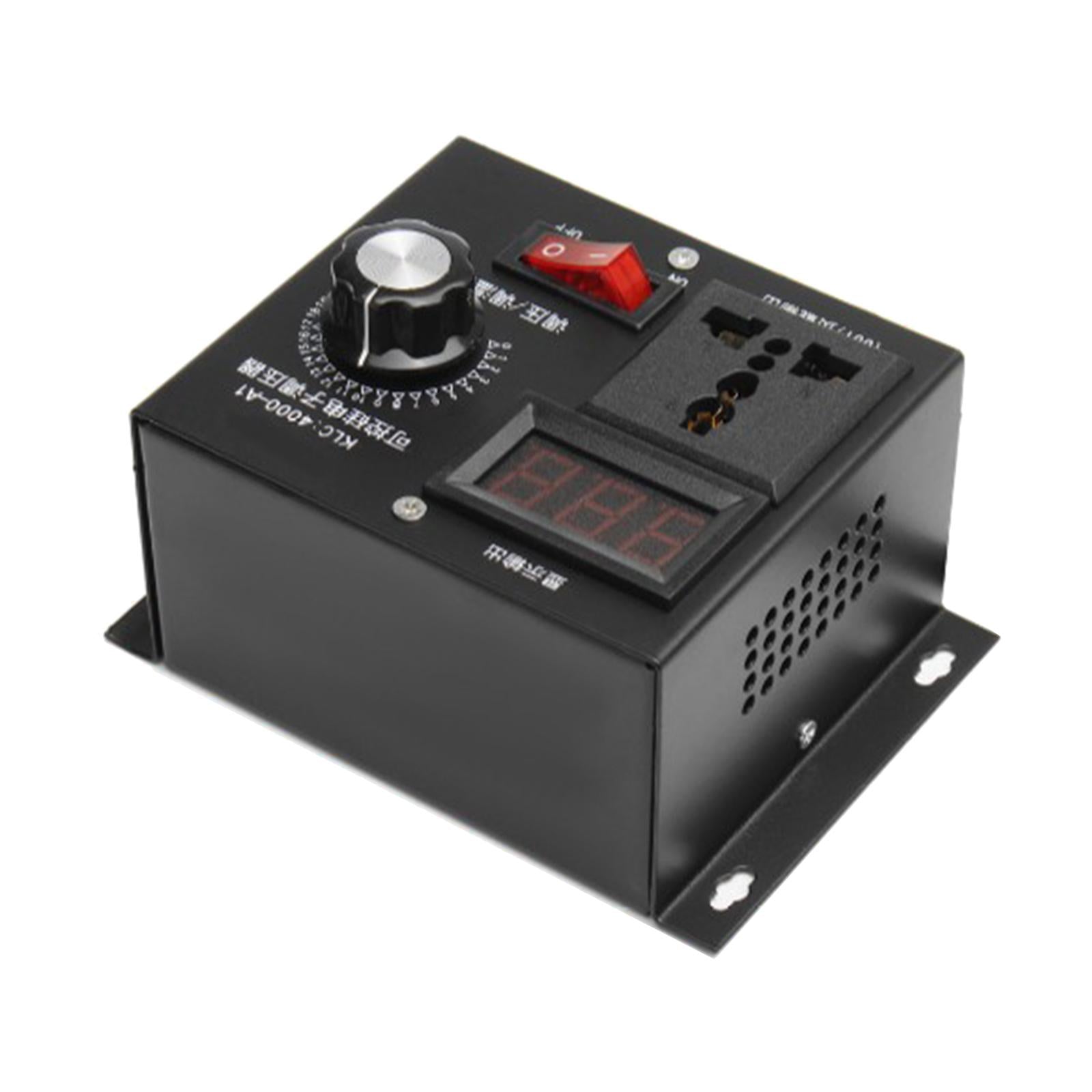 Fan Speed Controller AC220V 4000W Voltage Regulator Motor Speed Controller