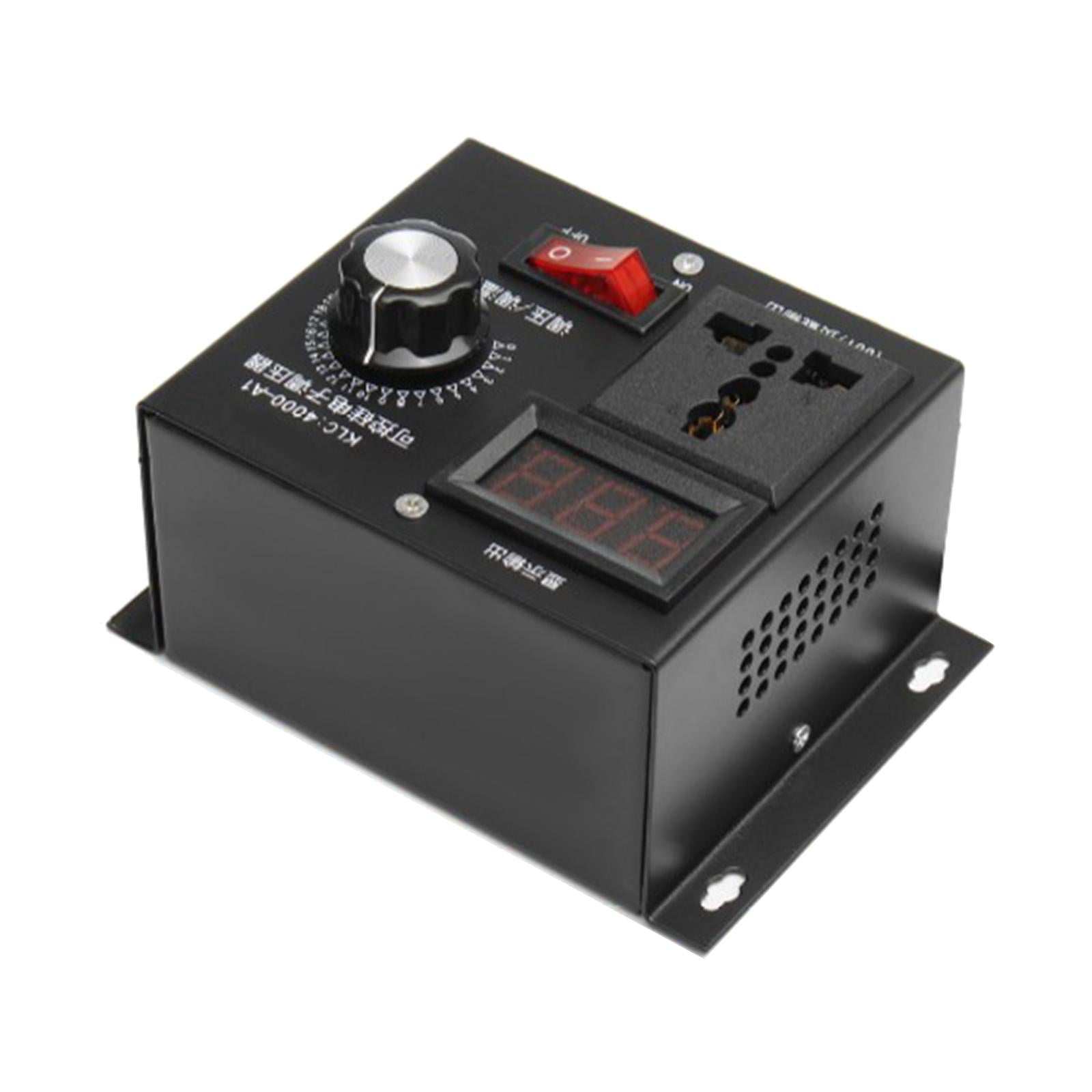 Fan Speed Controller AC220V 4000W Voltage Regulator Motor Speed Controller