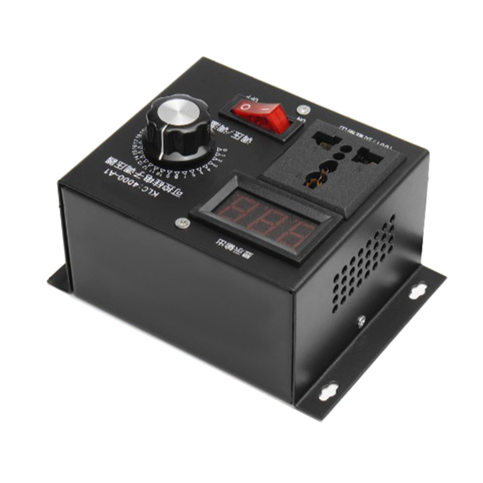 Fan Speed Controller AC220V 4000W Voltage Regulator Motor Speed Controller
