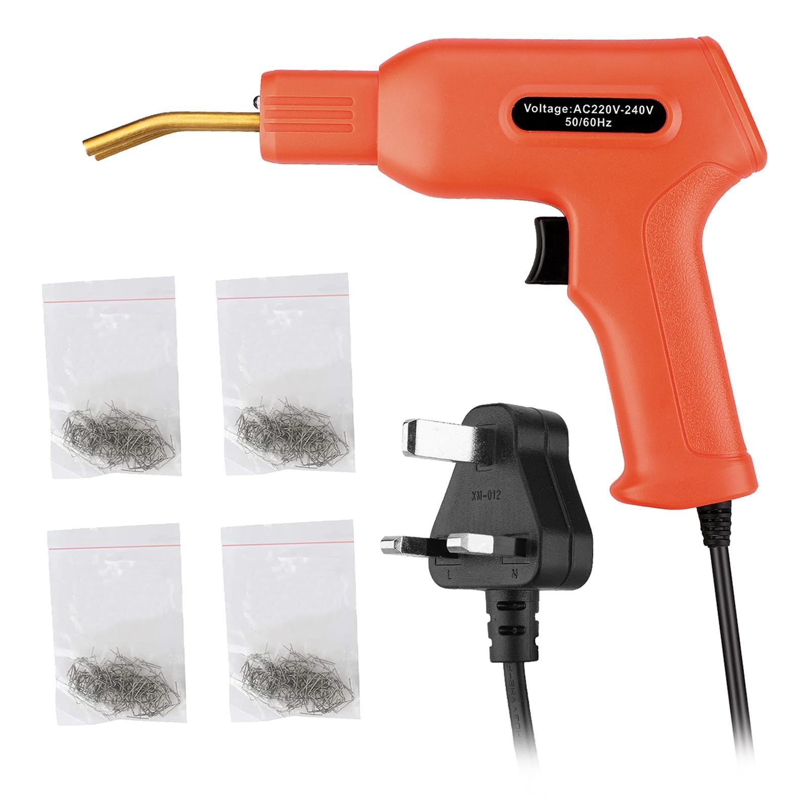 50W Repair Plastic Welder Repairing Welder Gun Wave Flat Staple UK Plug
