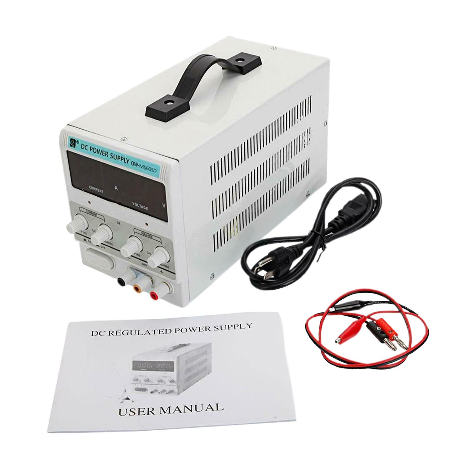 Portable Adjustable DC Power Supply Variable Digital Display 30V5A