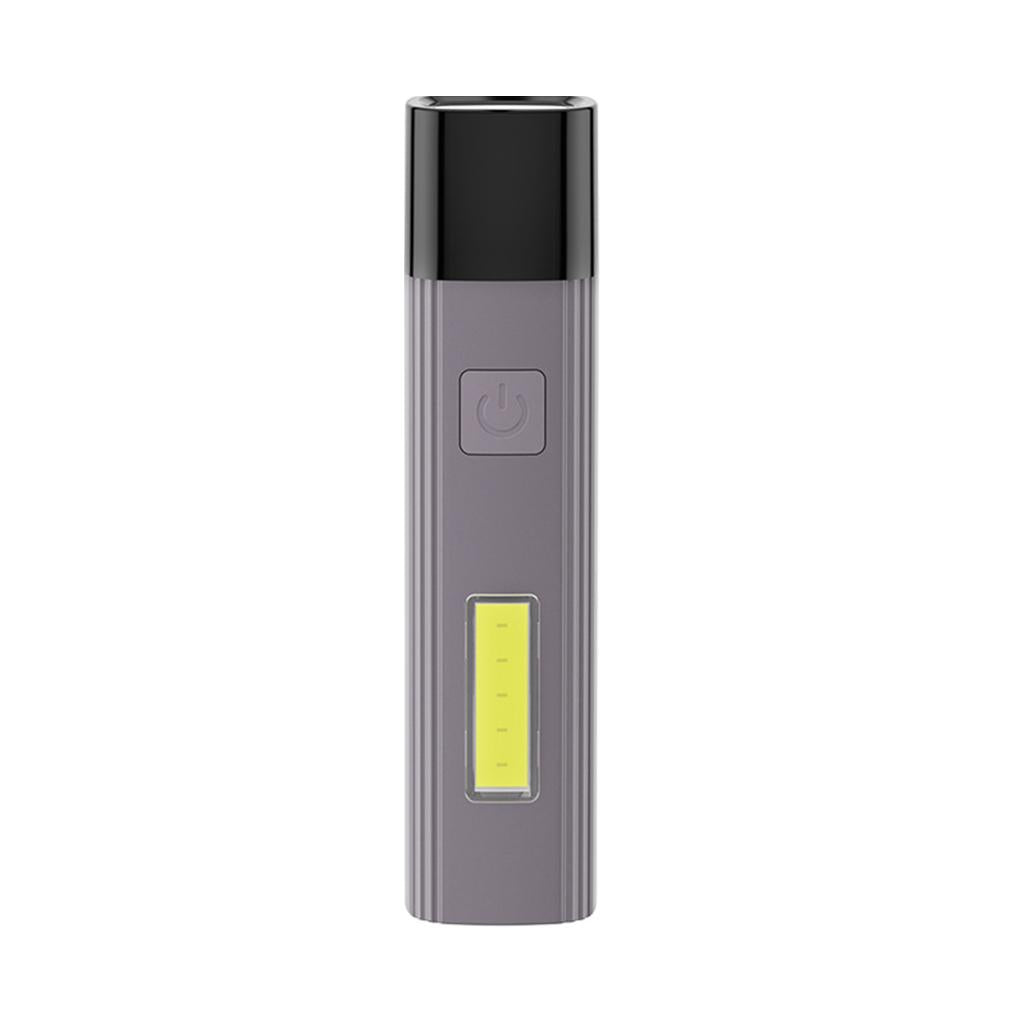 Portable Torch Lamp Wear-resisting Flashlight Emergency Outdoor Light Gray