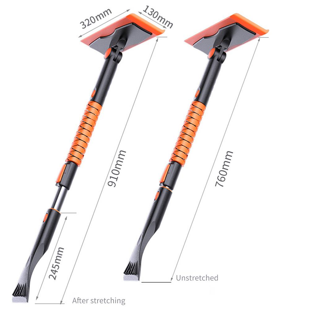 Ice Scraper for Car Windshield Cleaning Scratch Free for SUV Wehicle Windows Short