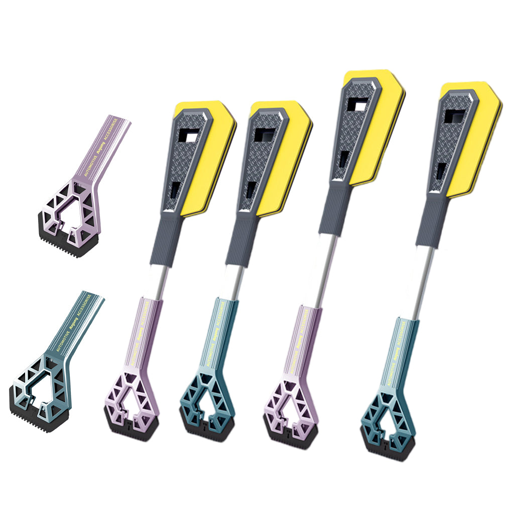 Universal Car Snow Shovel Accessories Ice Scraper Ice Breaker for Winter Single Purple