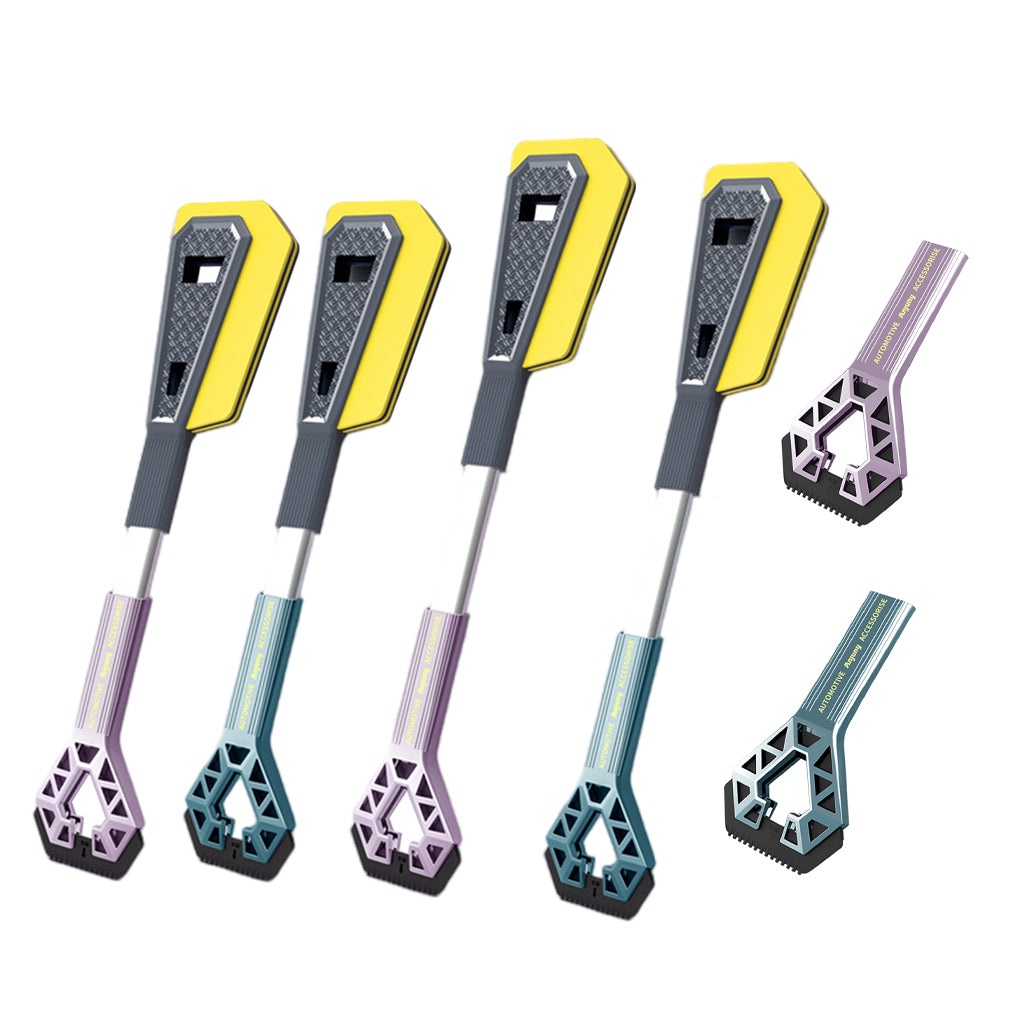 Universal Car Snow Shovel Accessories Ice Scraper Ice Breaker for Winter Single Purple