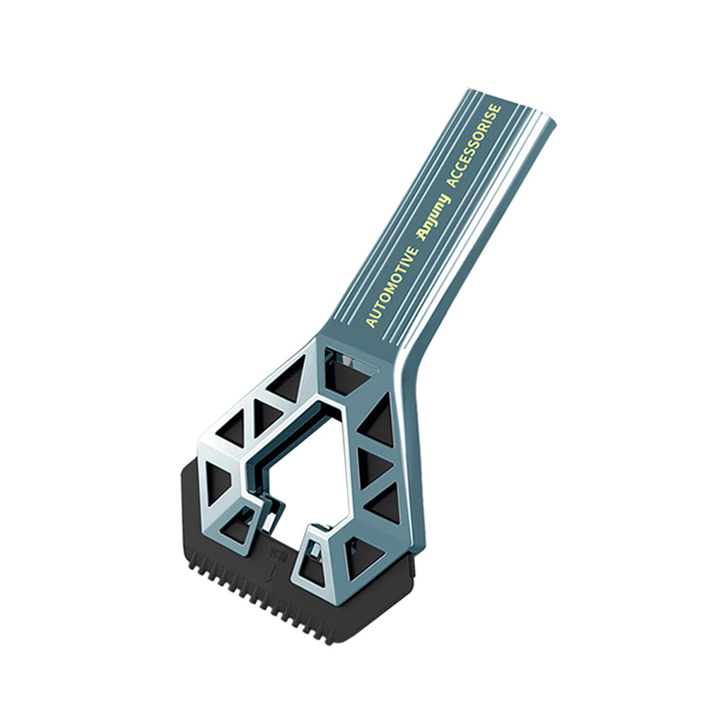 Universal Car Snow Shovel Accessories Ice Scraper Ice Breaker for Winter Single Dark Blue