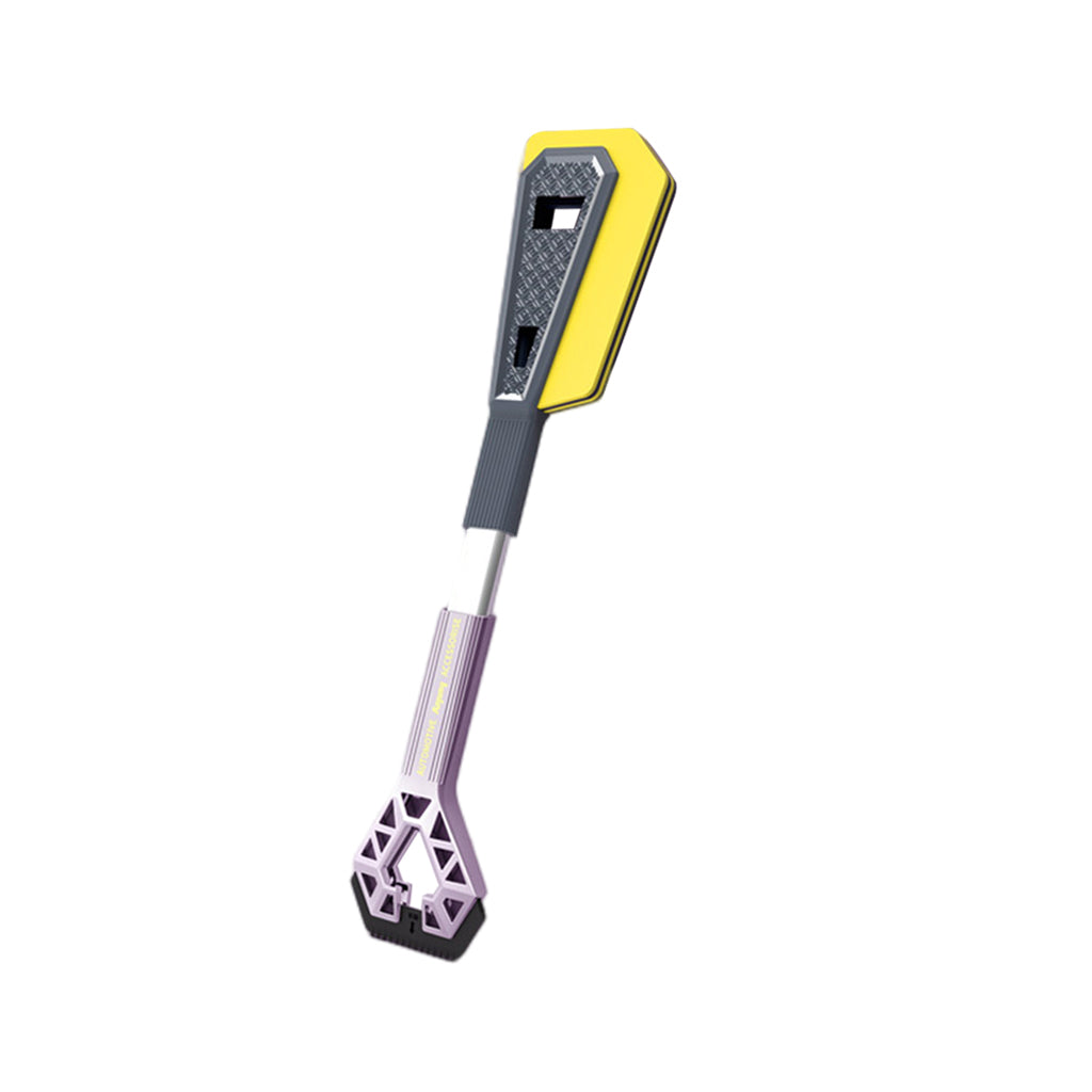 Universal Car Snow Shovel Accessories Ice Scraper Ice Breaker for Winter Double Purple Sedan