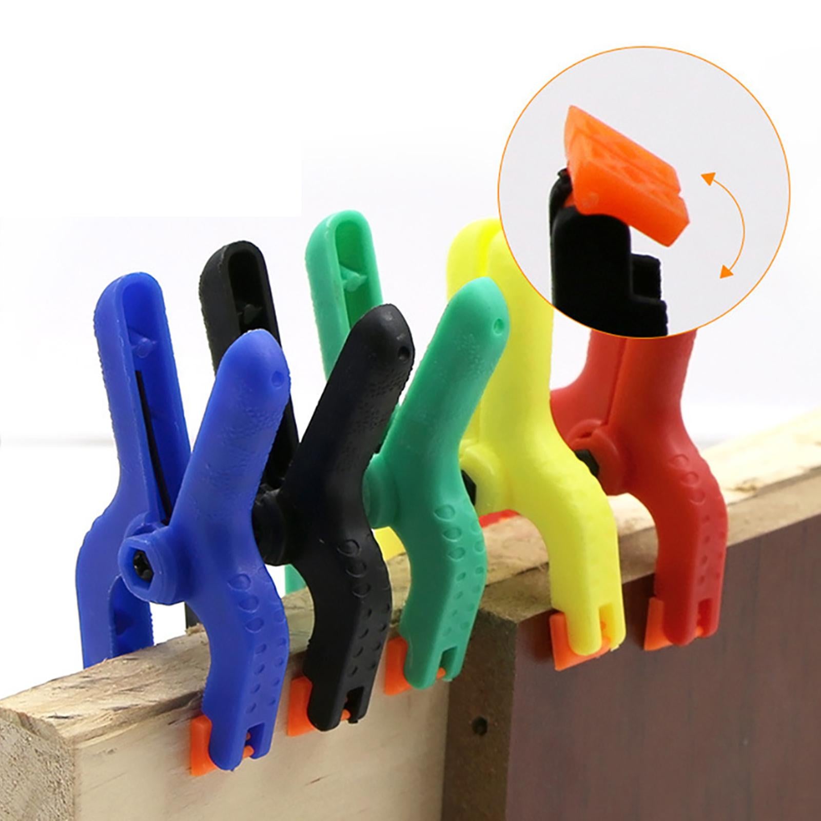 5 Pieces Spring Clamps Holders Artwork Portable 2 inch Plastic for Home