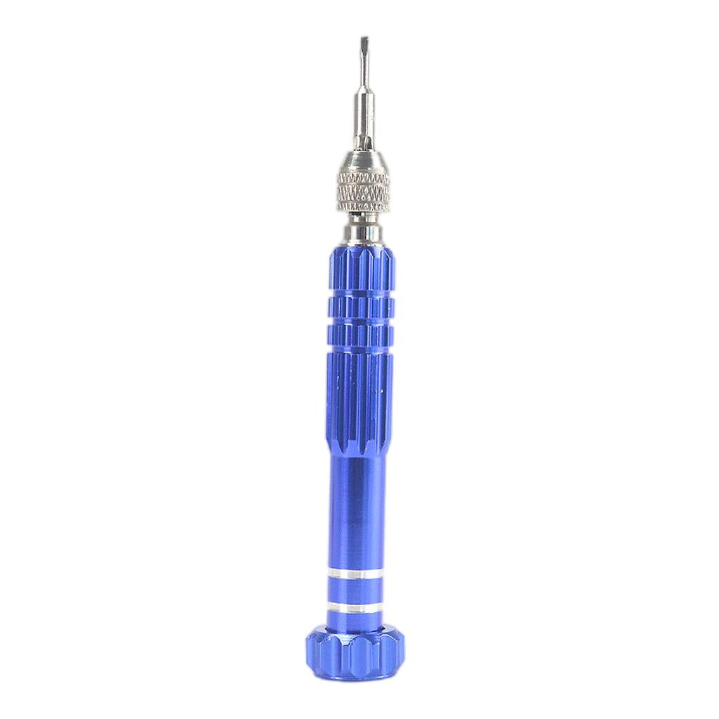 Electronic Phones Opening Tools Precision Screwdriver Set for Computer Watch Blue