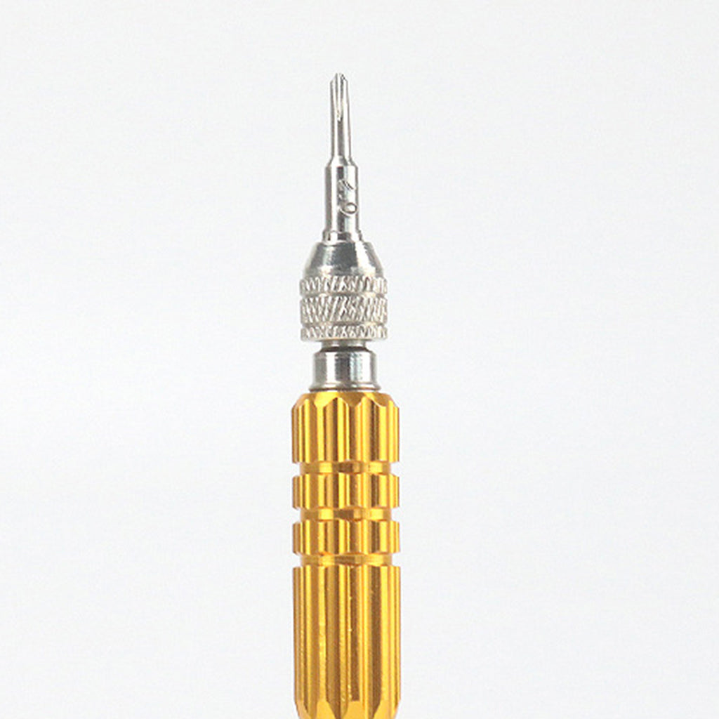 Electronic Phones Opening Tools Precision Screwdriver Set for Computer Watch Yellow