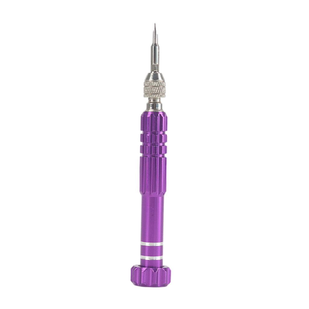 Electronic Phones Opening Tools Precision Screwdriver Set for Computer Watch Purple