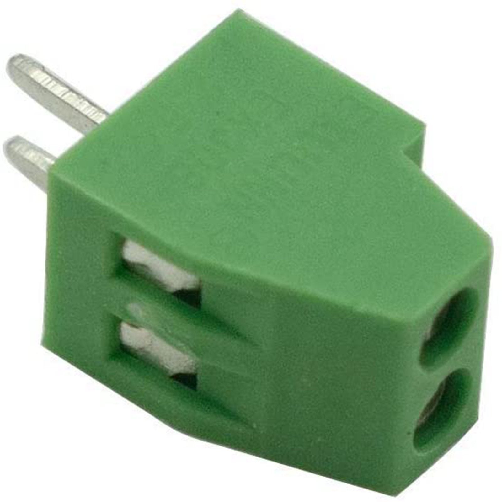 Set of 50 2.54mm PCB Screw Terminal Blocks 2Pins Electrical Connectors