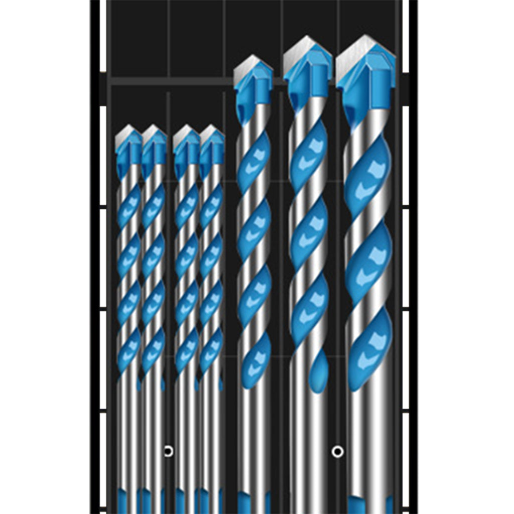 Multifunctional Drill Bits Set Alloy Steel for Porcelain Marble Hole Opener 6 6 6 6 8 10 12mm