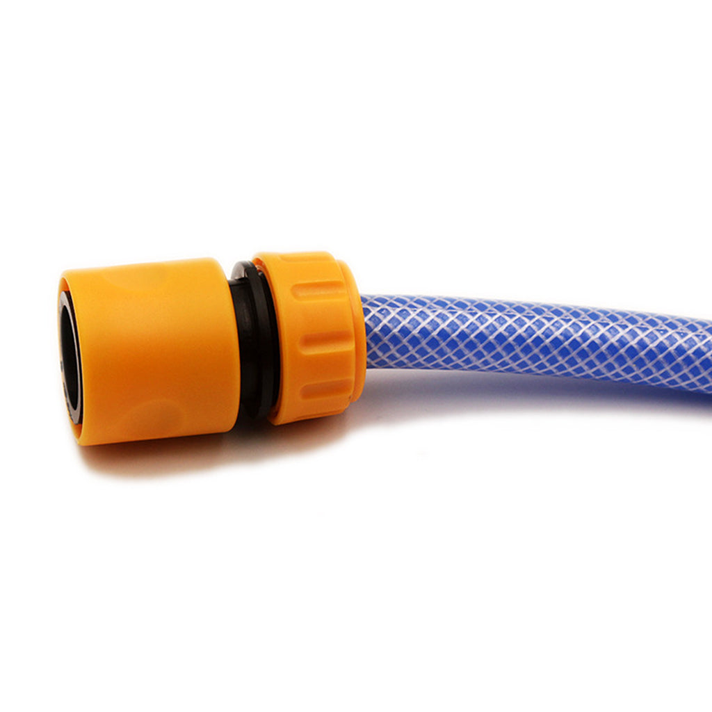 Plastic Garden Hose Pipe Tap Connector Connection Fitting Adapter Fast Joint 2pcs
