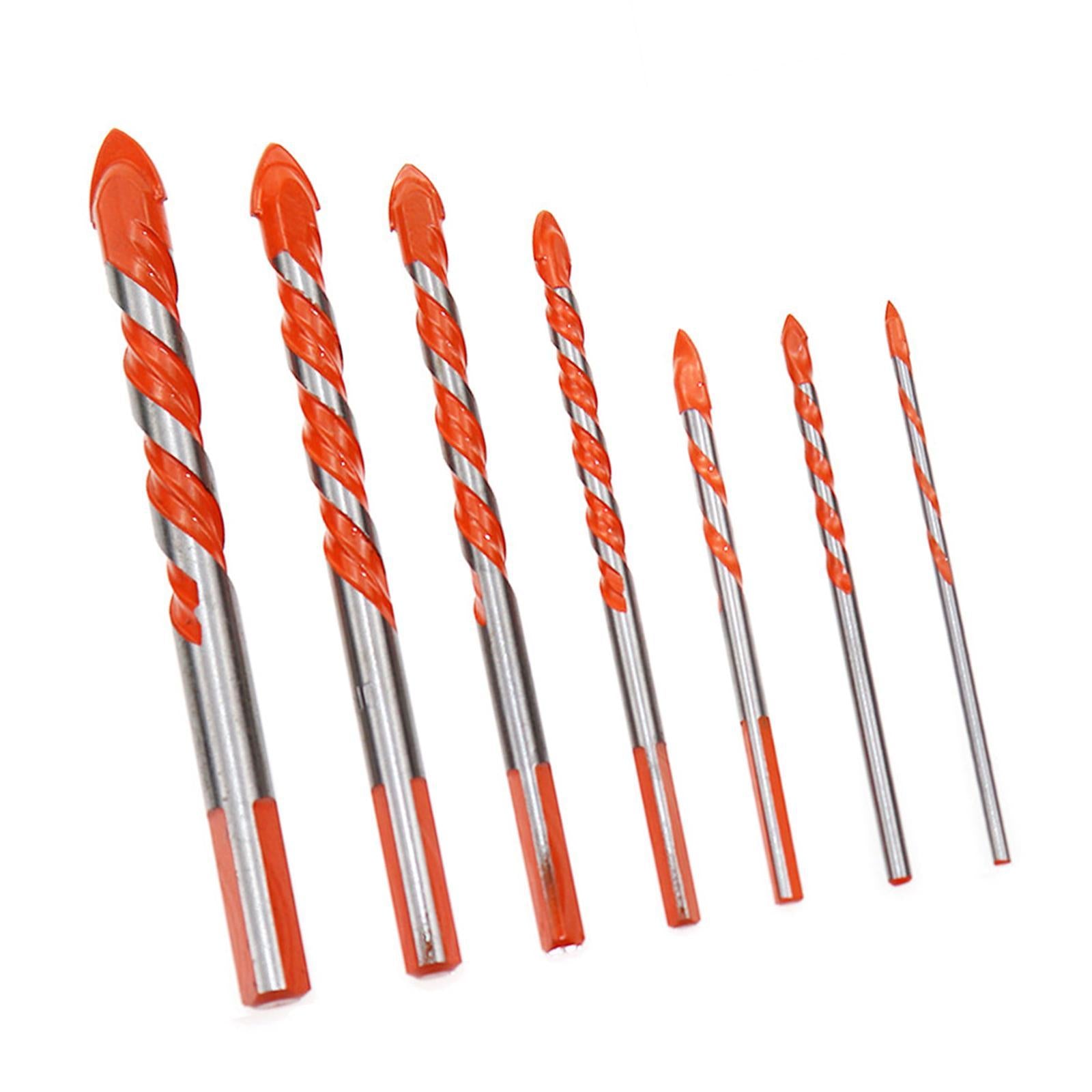 Triangle Drill Bit Set Power Tool Accessories for Brick Tile Hole Opener B