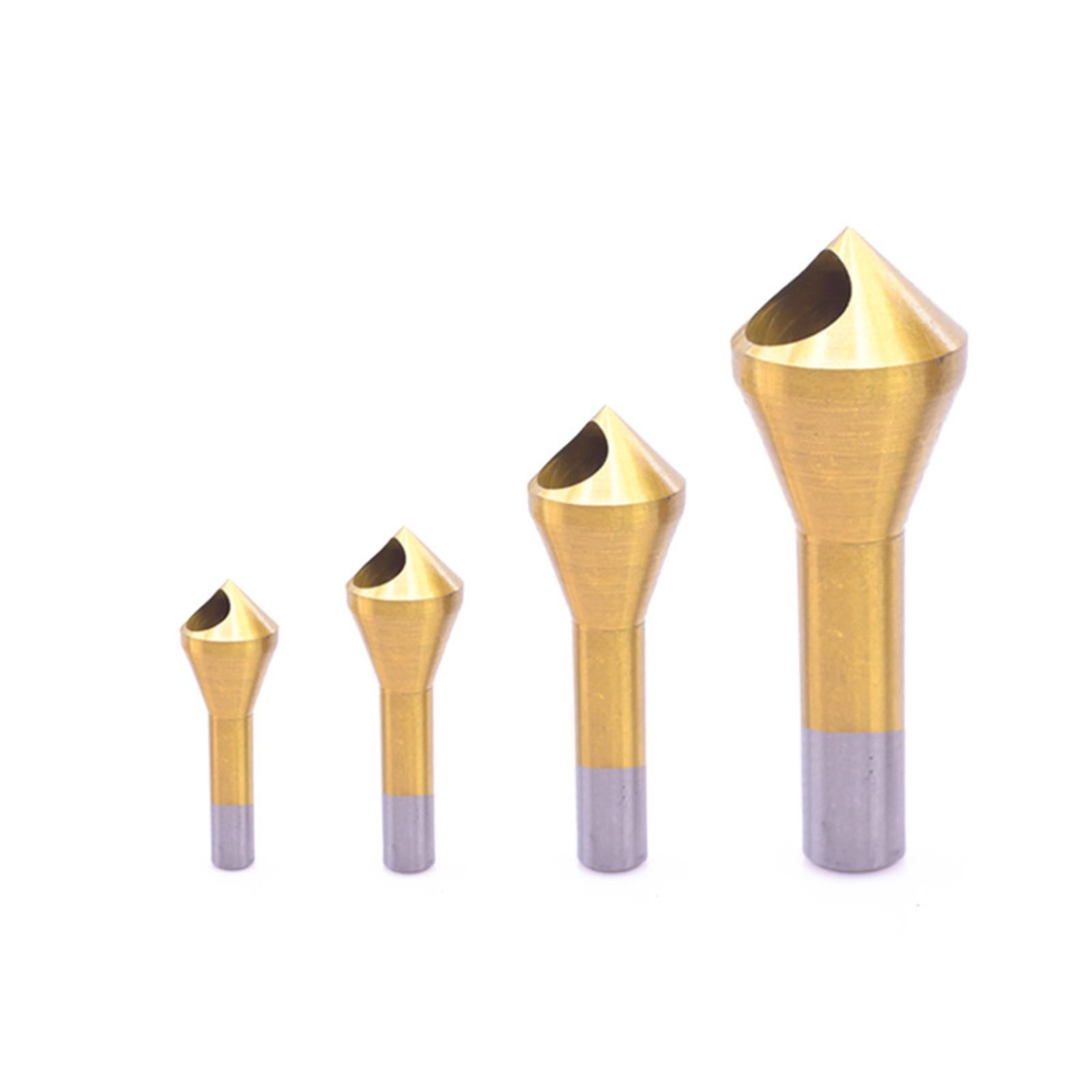 11 Pieces Chamfering Drill Bit for Carpenters Cabinet Furniture Makers