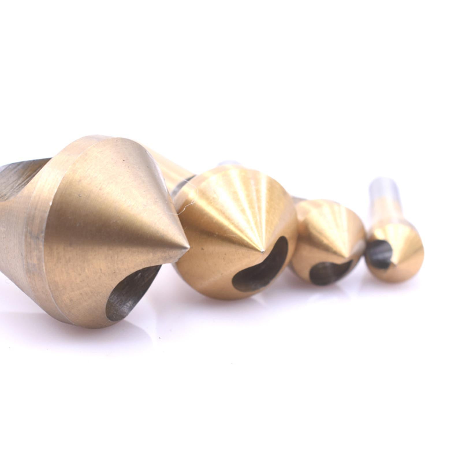 Chamfer Deburring Drill Bit DIY for Carpenters, Cabinet, Furniture Makers