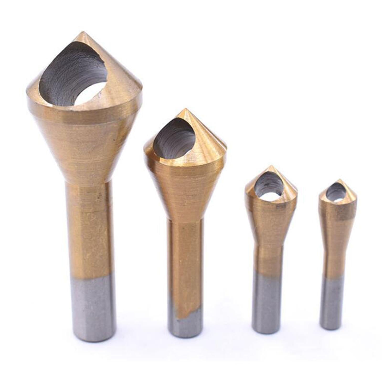Chamfer Deburring Drill Bit DIY for Carpenters, Cabinet, Furniture Makers
