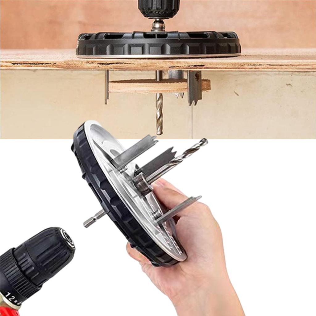 Adjustable Punching Saw Kit Hand Tools Power Tool for Power Drill