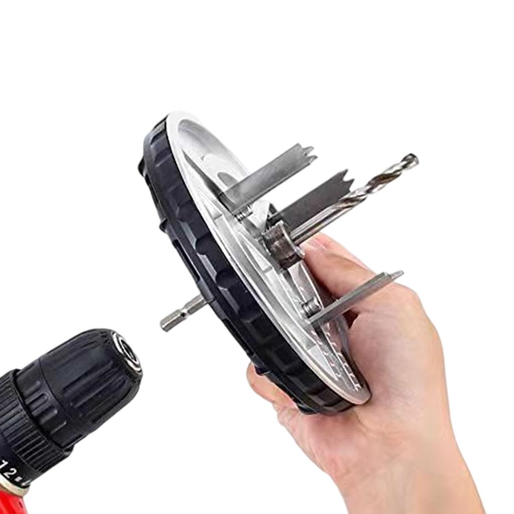 Adjustable Punching Saw Kit Hand Tools Power Tool for Power Drill