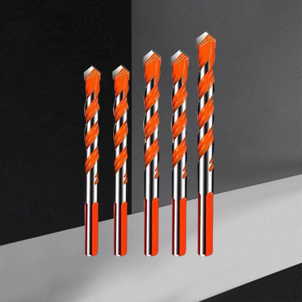 Triangle Drill Bit Set Electric Tool Twist Drill Bit for Punching Supplies A