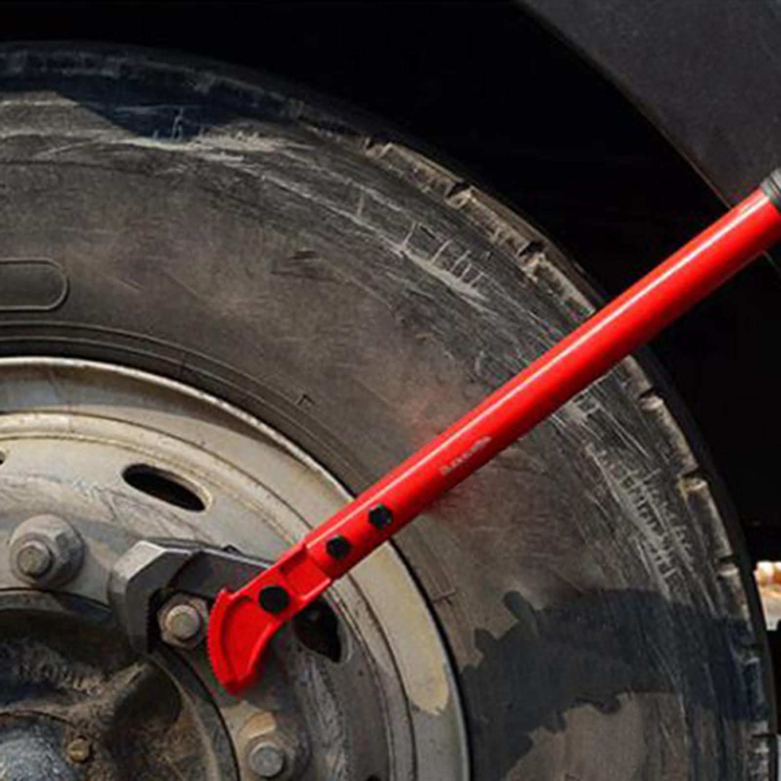 Portable Adjustable Wrench Heavy Duty Grip Spanner Hand Tool for Pipe 18inch