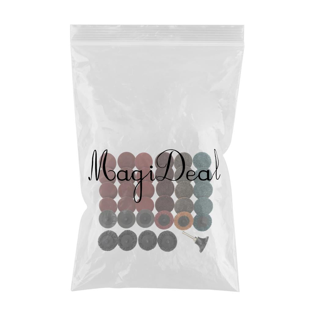 35Pcs 2inch Quick Change Discs Sanding Discs for Die Grinder