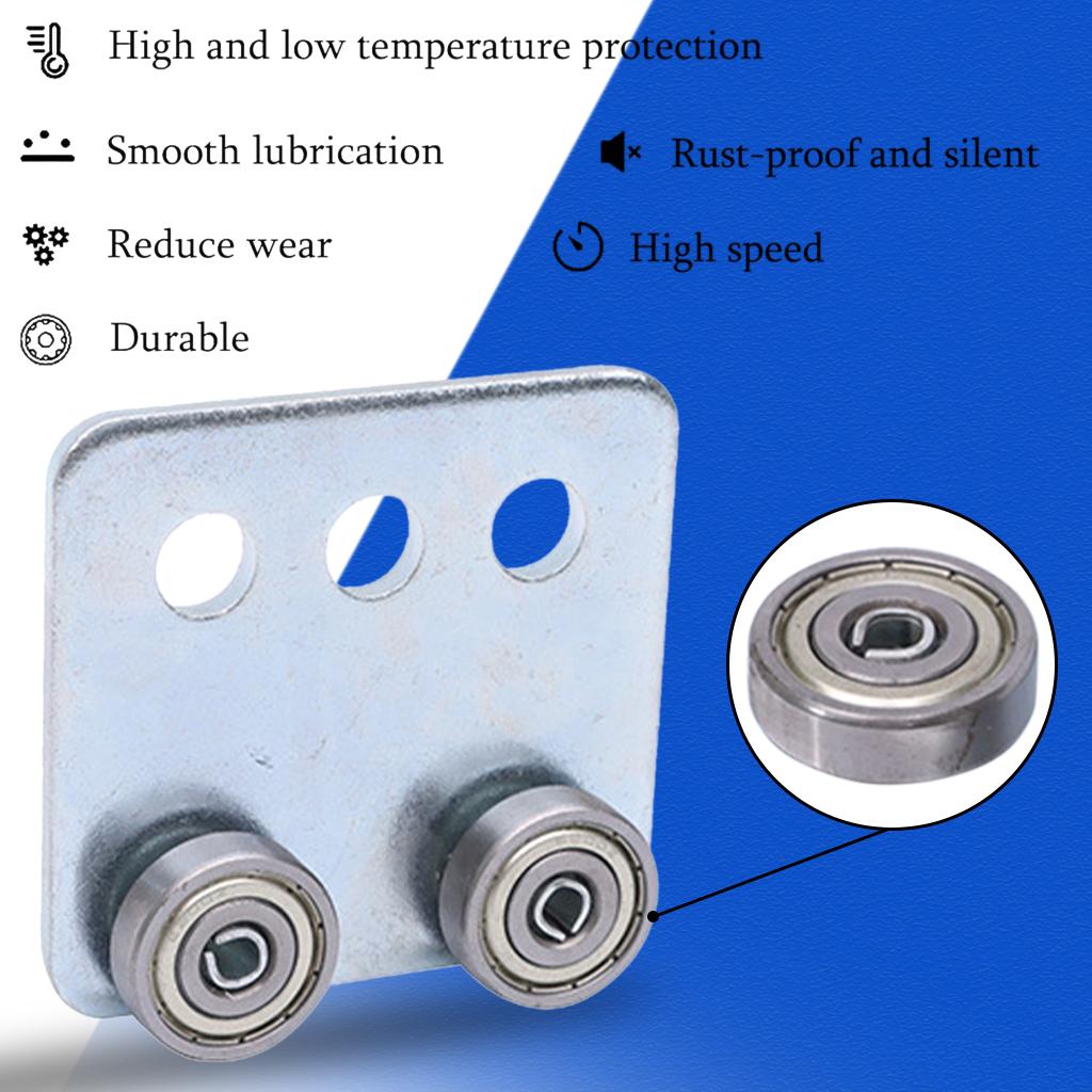 C Shaped Pulley Reduce Wear Durable Rust-Proof Silent Heavy Duty F2950