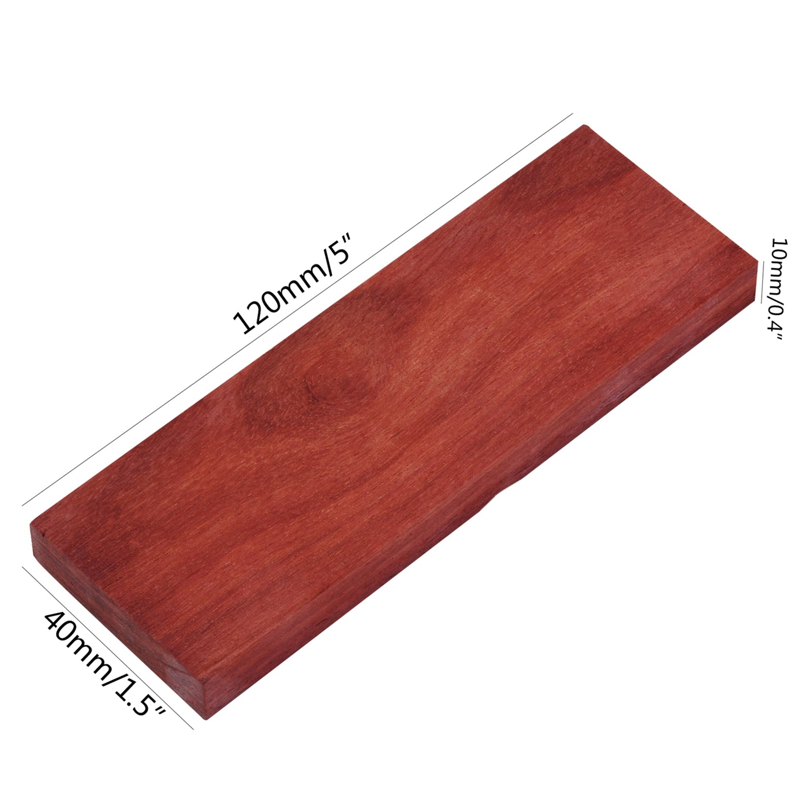 Wood Knife Scales Handle Blanks Custom Tools for Sword Handle Blank Blades 4 Pieces