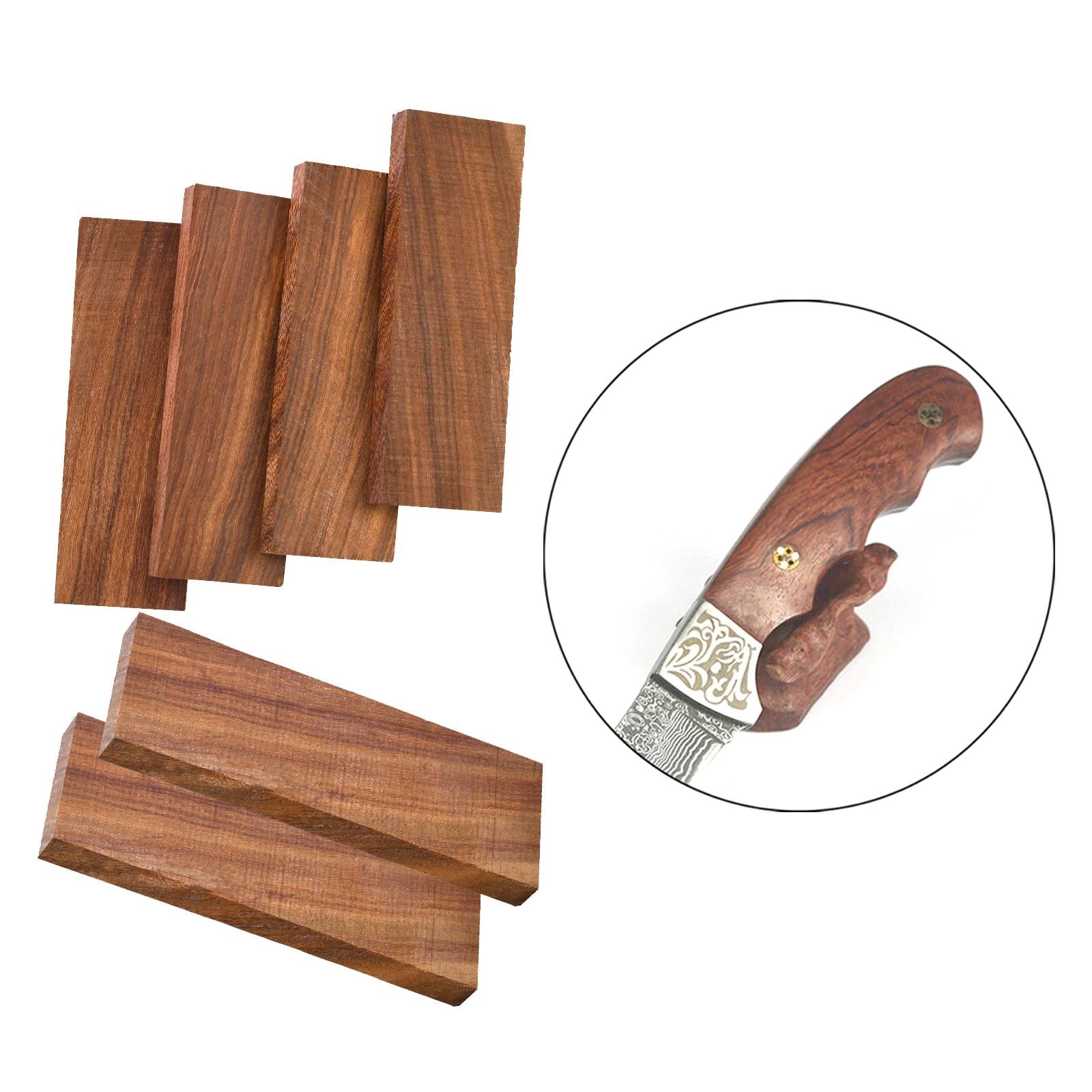 Natural Knives Scales Bug-Repellent Material for Musical Instrument Decor 2pcs
