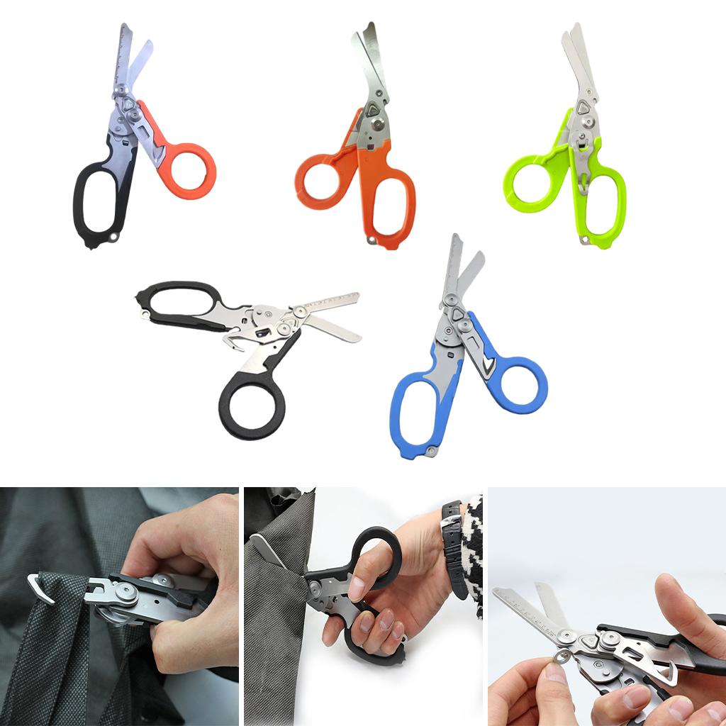 Emergency Response Shears Tactical Pliers Multi-Functional for Outdoor Black