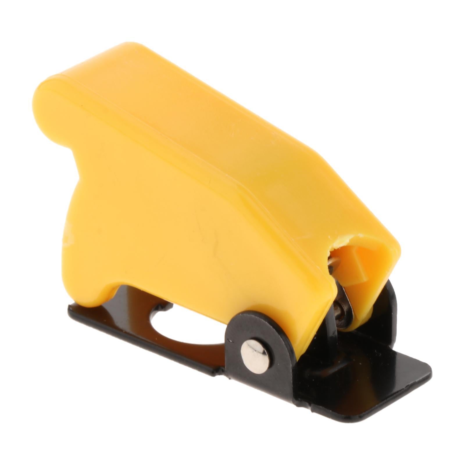 LED Light Rocker Toggle Switch On-Off Dpdt Toggle Switch for Car Supplies yellow