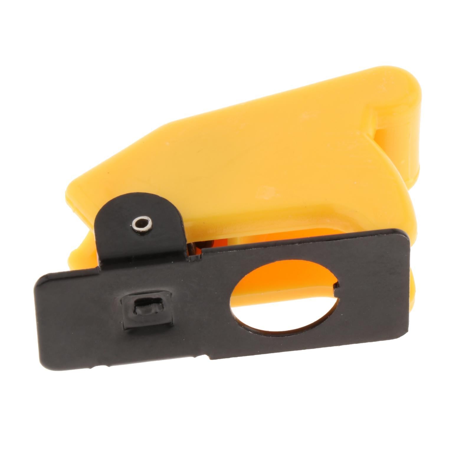 LED Light Rocker Toggle Switch On-Off Dpdt Toggle Switch for Car Supplies yellow