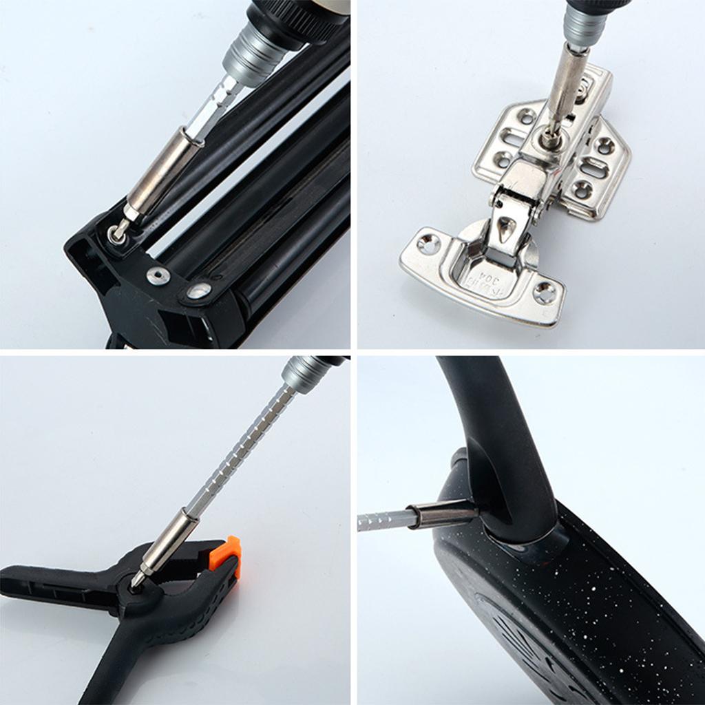 Multi-Function Ratchet Screwdriver Set Magnetic for Outdoor Travel Emergency