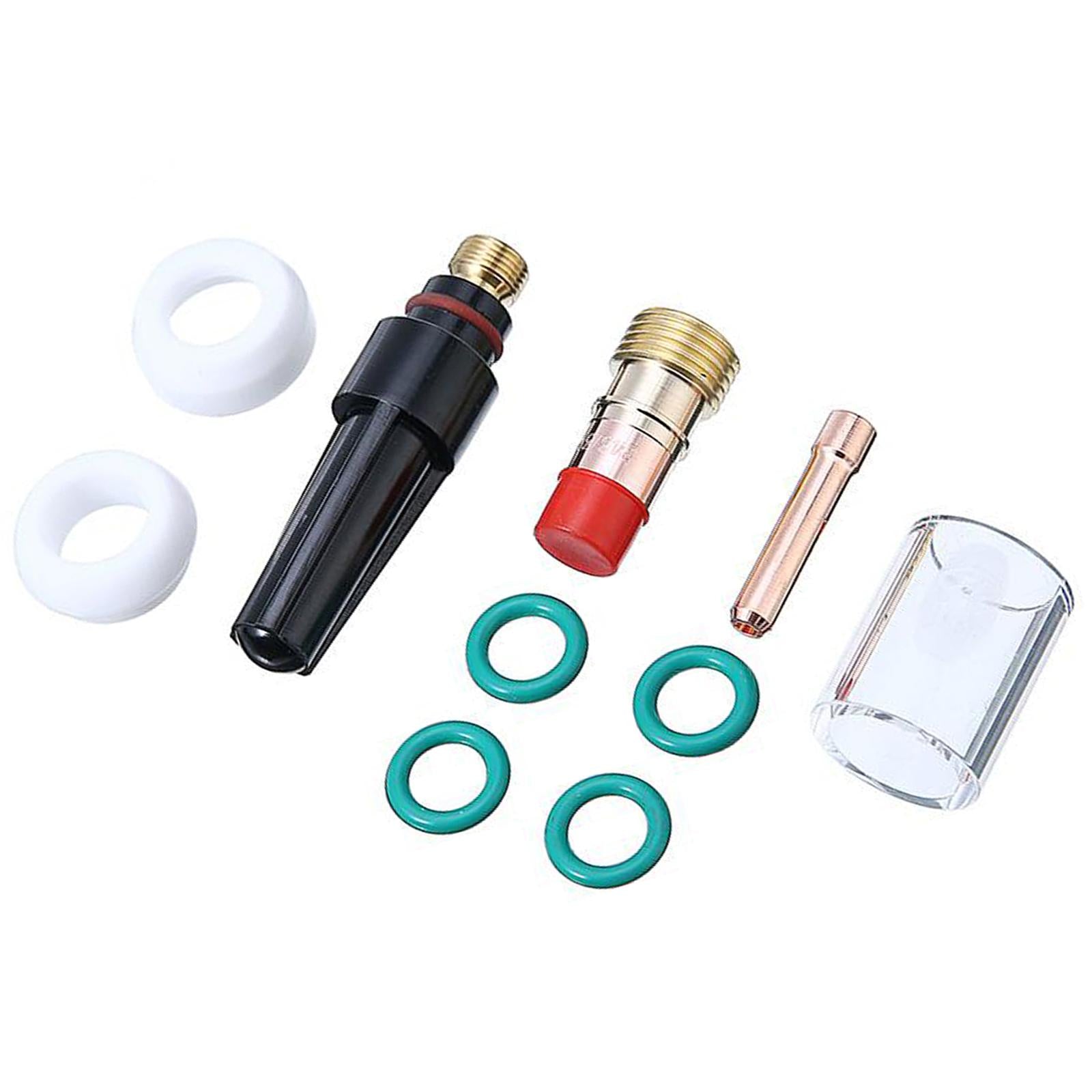 10 Pieces Welding Consumable Kit TIG Welding Torch for WP 17/18/26 Series
