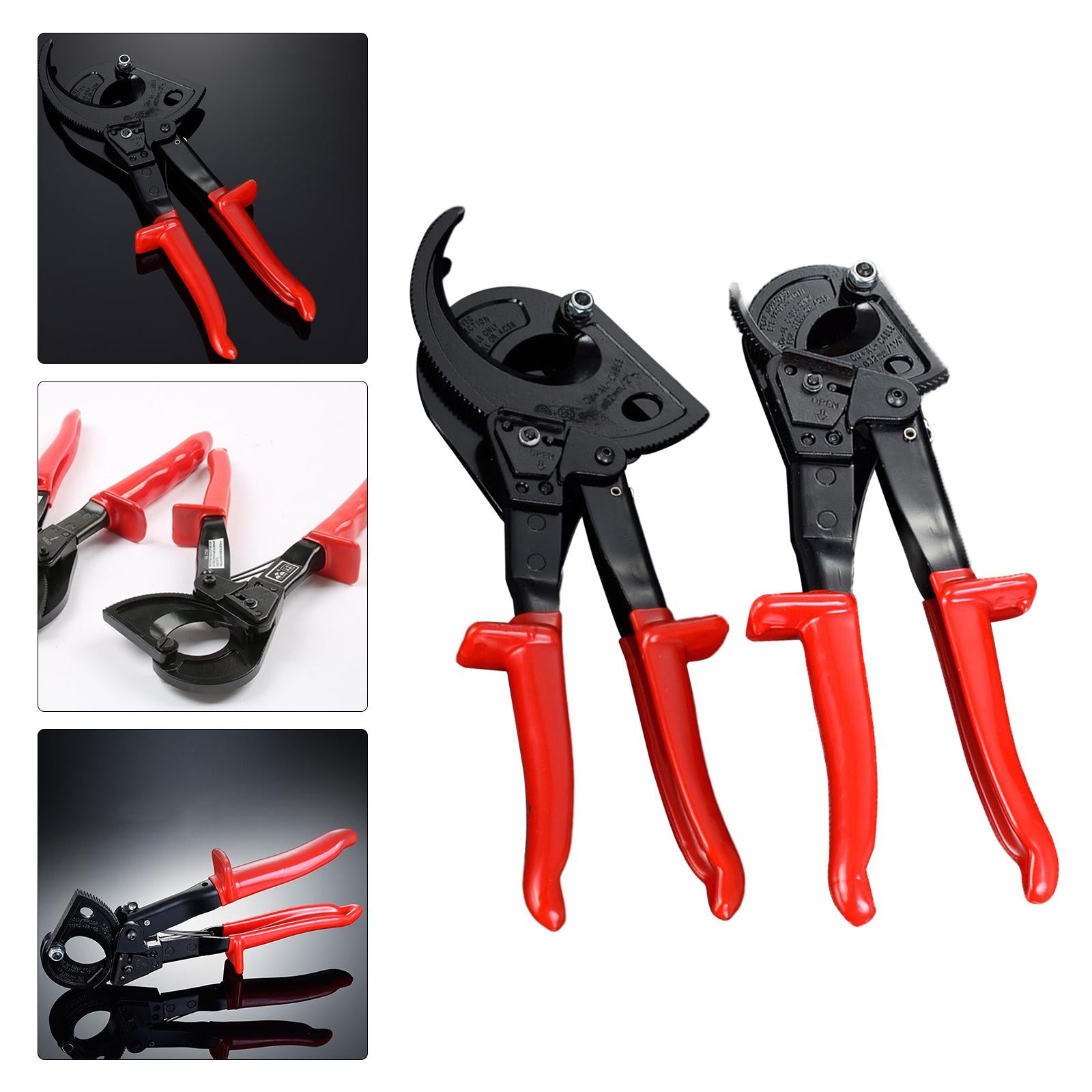 Aluminum Copper Ratchet Cable Cutter Pliers for Cutting Electrical Wire style 1