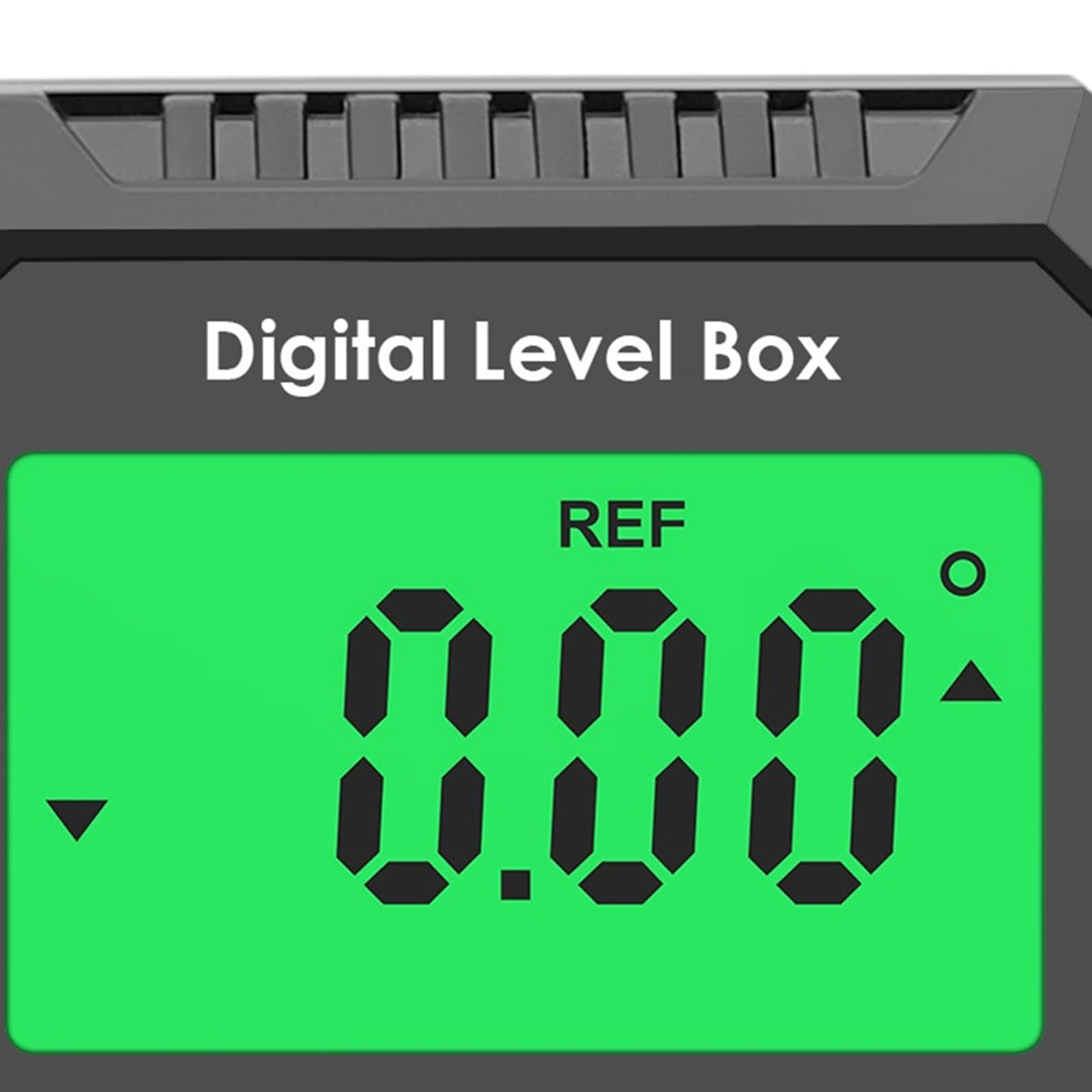Mini Digital Protractor Measurement Tool for Drilling Machinery Woodworking Black A