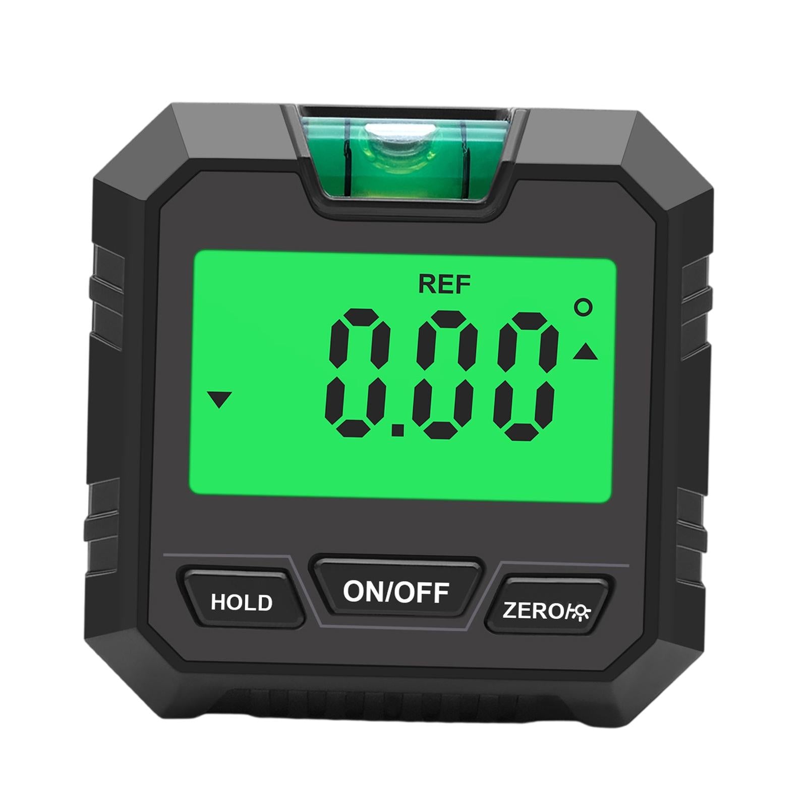 Mini Digital Protractor Measurement Tool for Drilling Machinery Woodworking Black B